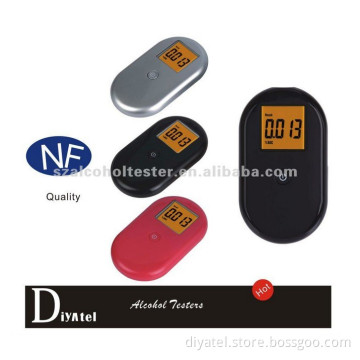 Digital Alcohol Breath Detector with Orange-Colored Backlight (6882)